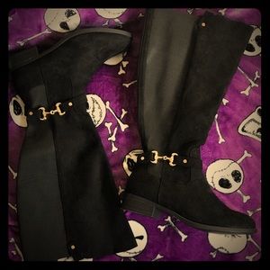 Brand new knee high boots wide/extra wide